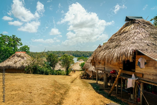 Obraz Embera village