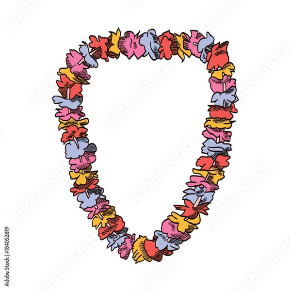 Fototapeta Accessory vector drawing isolated white background