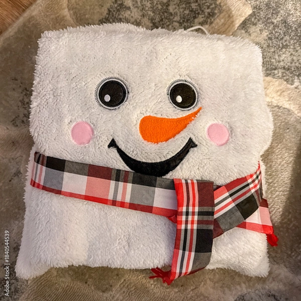 Obraz Snowman gift bag