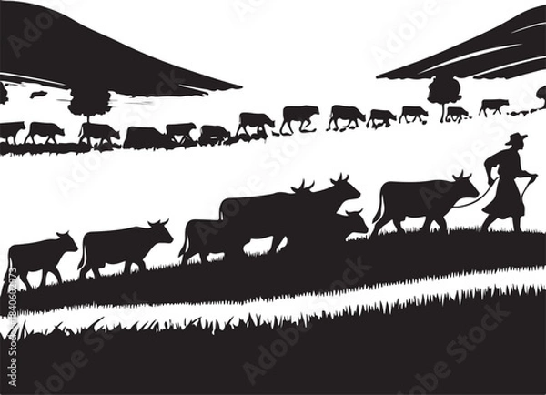 Obraz wild animals collection