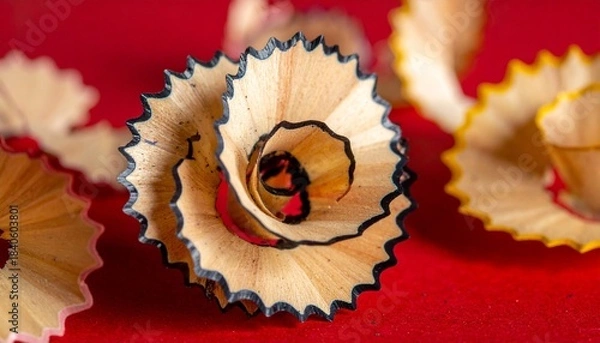 Fototapeta pencil and sharpener