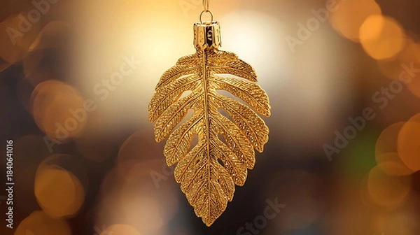 Obraz Golden Leaf Ornament