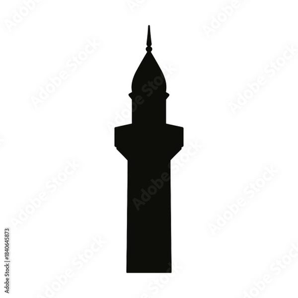 Fototapeta A diverse collection of islamic cultural symbols and geometric patterns representing faith and tradition for digital and print applications