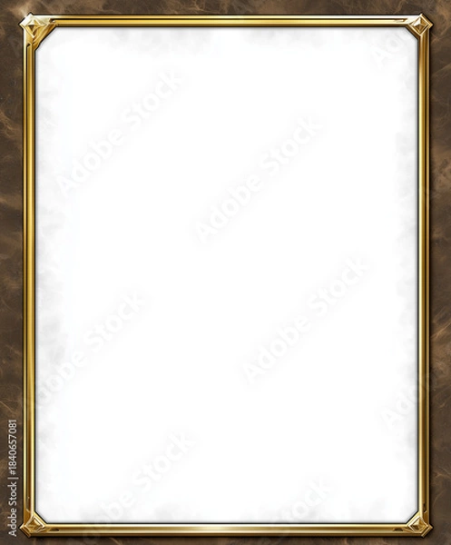 Obraz Gold frame Card