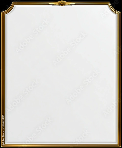 Obraz Gold frame Card