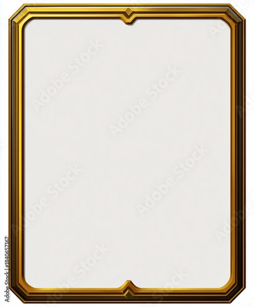 Obraz Gold frame Card