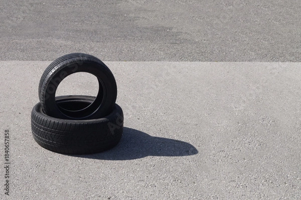 Obraz Changing car tires