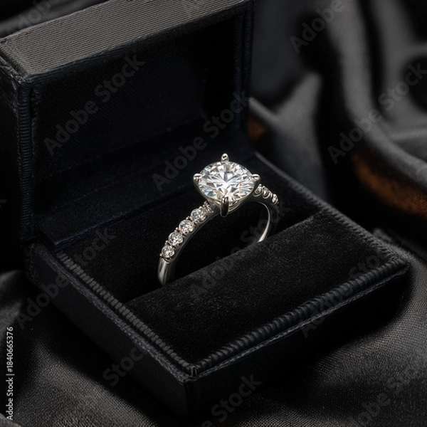 Obraz diamond engagement ring