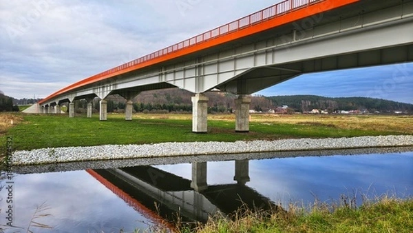 Obraz Most nad rzeką 