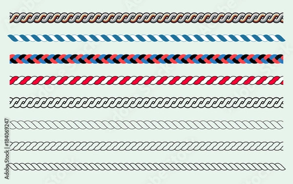 Obraz Rope Brushes and Lines