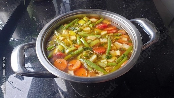 Fototapeta bohneneintopf