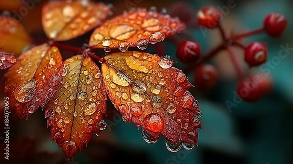 Obraz Polished metallic grid structure blue light images