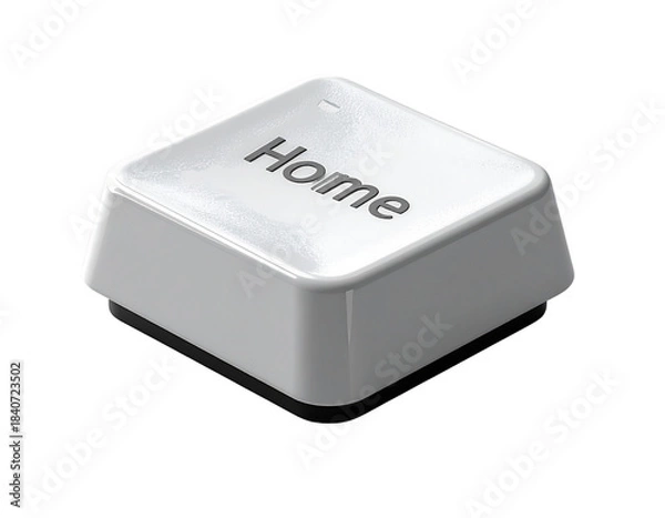 Obraz Premium Plastic Home Keycap with Fine Texture