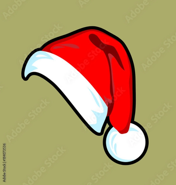 Fototapeta Santa's Cap
