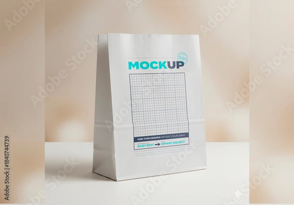 Obraz Paper Bag Mockup