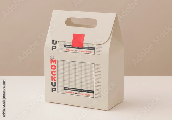 Obraz Takeaway Box Mockup