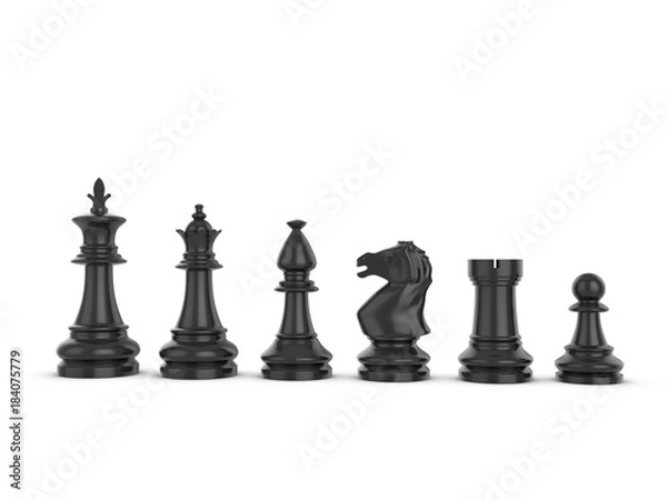 Obraz Chess pieces set