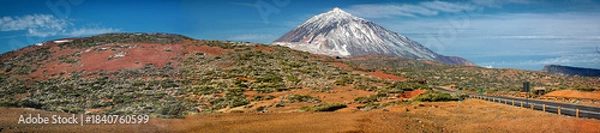 Fototapeta widok na wulkan