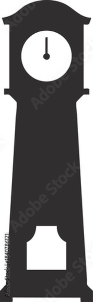 Fototapeta Vintage Grandfather Clock Illustration