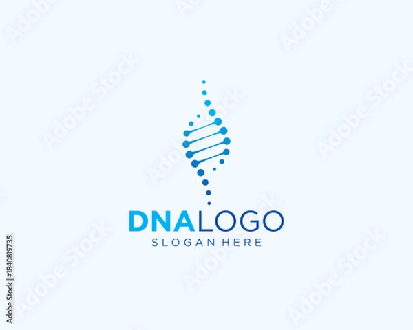 Obraz DNA logo