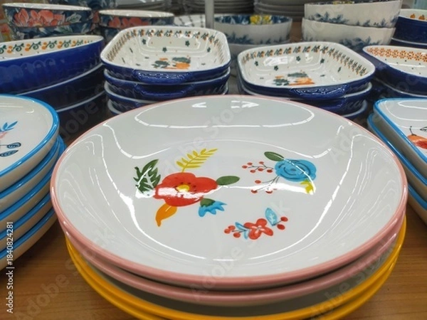 Obraz plates and cutlery