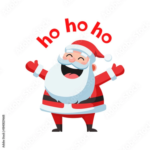 Obraz Classic Santa Laughing