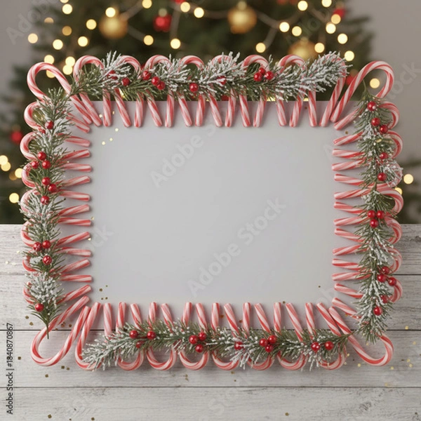 Obraz christmas greeting card