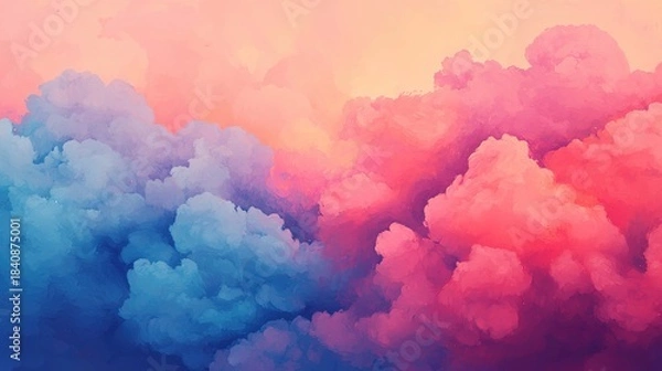 Obraz Vibrant color splash celebration holi festival artistic image bright environment aerial view joyful concept