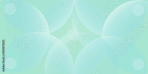 Fototapeta Fresh blue light gradient web abstract background geometry shine and layer element vector for presentation design, banner, poster, and much more