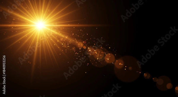 Obraz abstract background with stars