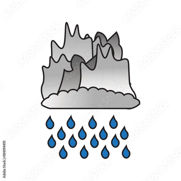 Obraz Nimbostratus Clouds