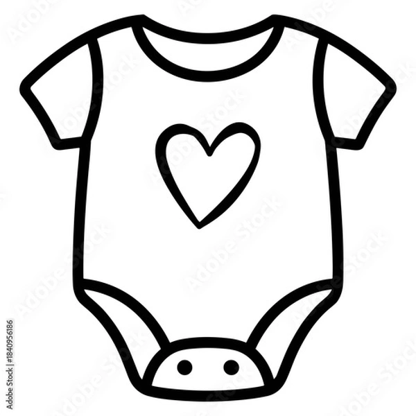 Fototapeta Body de bebê