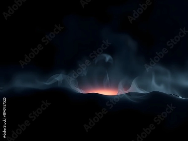 Obraz fire in the dark