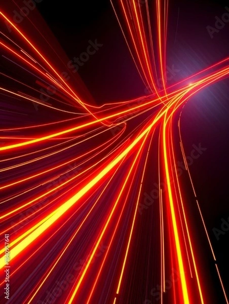 Obraz abstract colorful lights