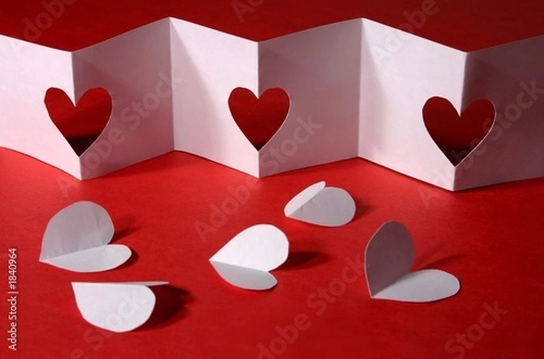 Obraz valentines background