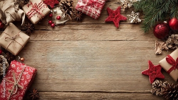 Obraz Christmas background