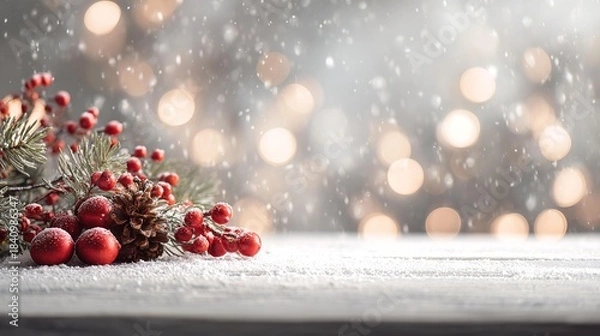 Obraz Christmas background