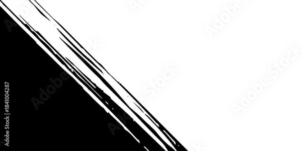 Fototapeta Black and White Grunge Urban Overlay with Distressed Texture and Messy Scratches. Monochrome Dusty Effect that Captures a Raw, Dark, and Intense Urban Feel.