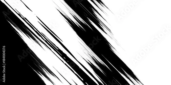 Fototapeta Black and White Grunge Urban Overlay with Distressed Texture and Messy Scratches. Monochrome Dusty Effect that Captures a Raw, Dark, and Intense Urban Feel.