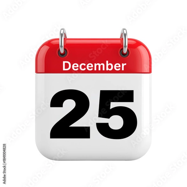 Fototapeta 25 December Date - 25