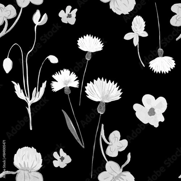 Obraz seamless floral background
