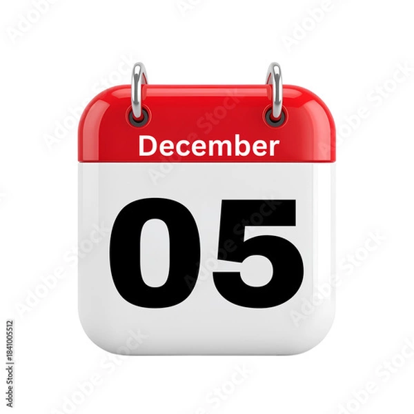 Fototapeta 5 December Date - 5
