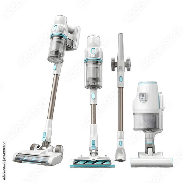 Obraz Sleek Cordless Vacuum Cleaner Set for Efficient Cleaning Tasks