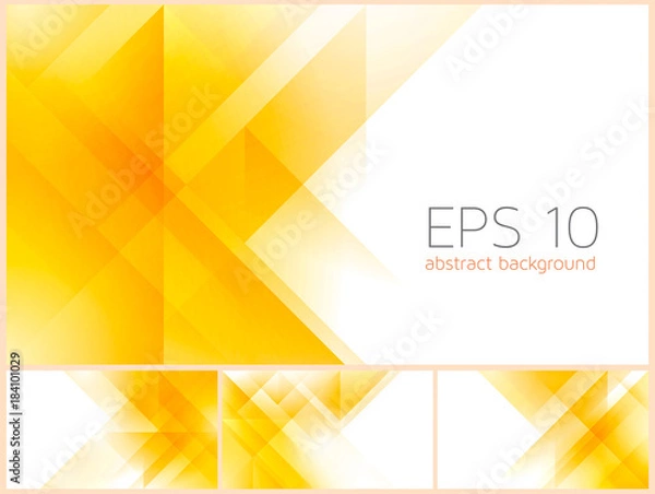 Fototapeta Triangle abstract background