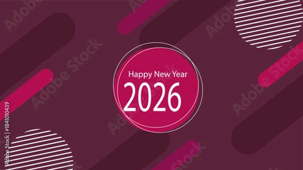Obraz New year background design, corporate background