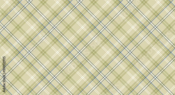 Obraz Subtle green and beige diamond pattern background perfect for digital textures and designs