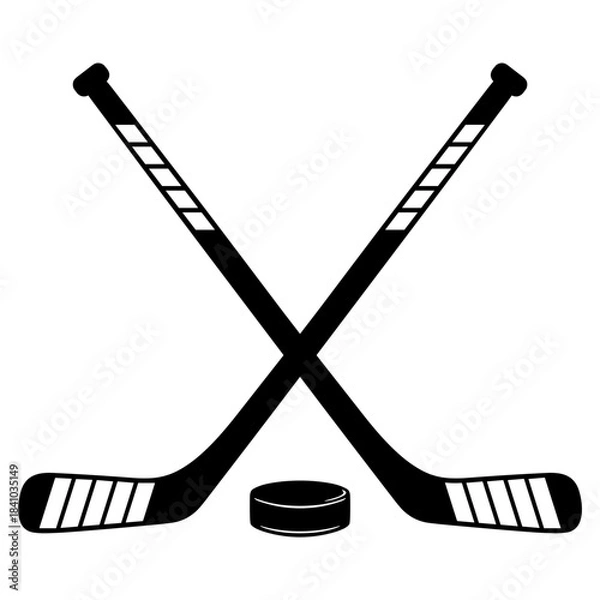 Fototapeta Tacos e Disco de Hóquei