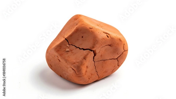 Obraz Clay Modeling And Sculpting Material With Cracked Surface Detail