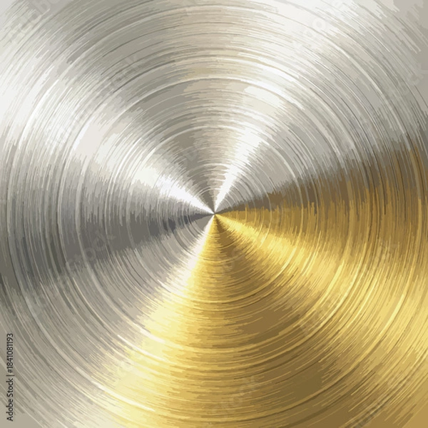 Obraz brushed metal plate background