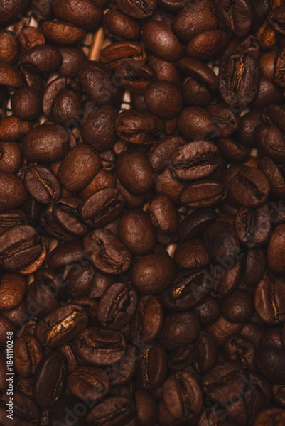 Obraz coffee beans background